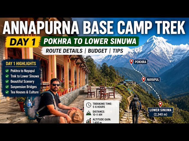 Nepal’s most popular trek - Annapurna Base Camp 🏔️ Route, Permit, Budget | Complete Guide ✔️