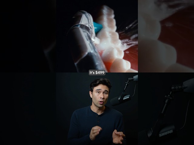 Dyson’s AI toothbrush costs $499 🪥👀 #trendingshorts #tech #ai