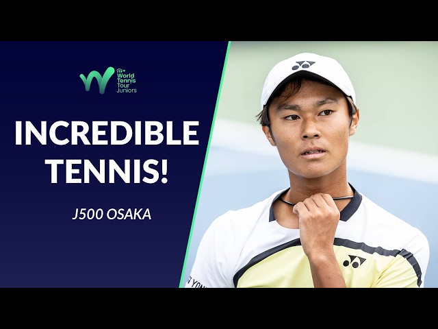 J500 Osaka | Koki Nara (JPN) v Ntungamili Raguin (BOT) | Highlights | World Tennis Tour Juniors