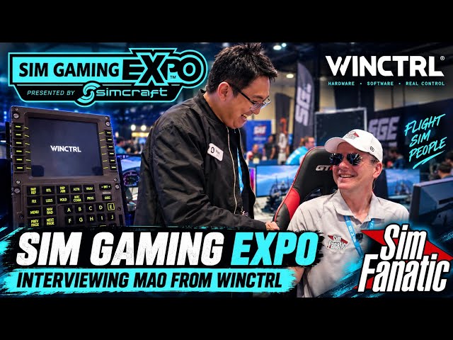 🎤 WINCTRL Interview: What’s Next for Flight Sim Hardware? | Sim Gaming Expo 2026