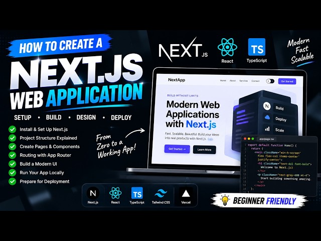 How to Create a NextJs App