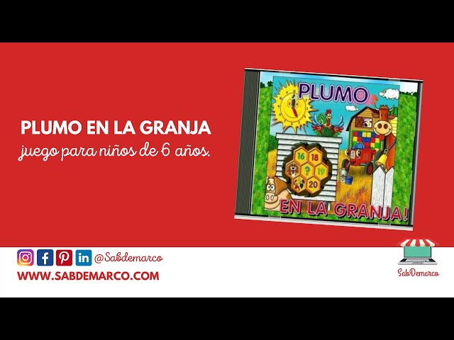 Plumo in the Farm - Educational software for children from 3 to 5 years old