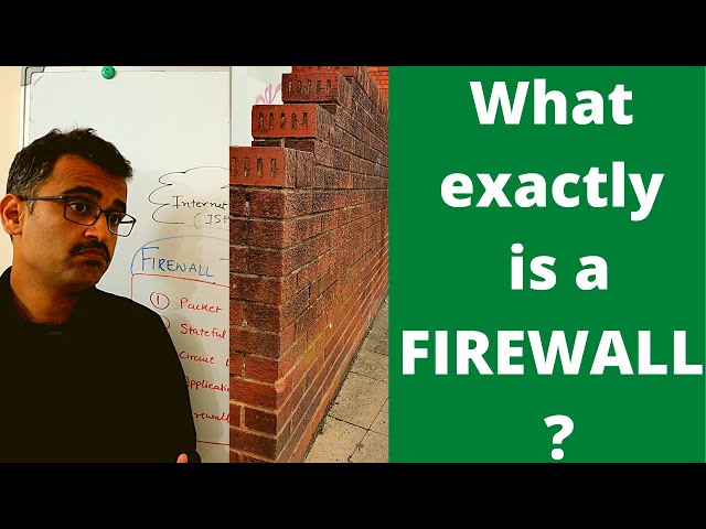 What exactly is a firewall? how does a firewall work?  - 5 basic firewall types (2026)