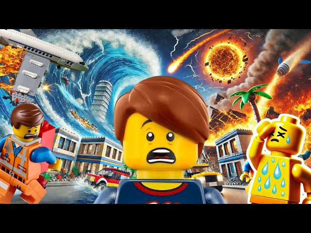 13 LEGO Natural Disasters in One Epic Video! (Parts 1-3)