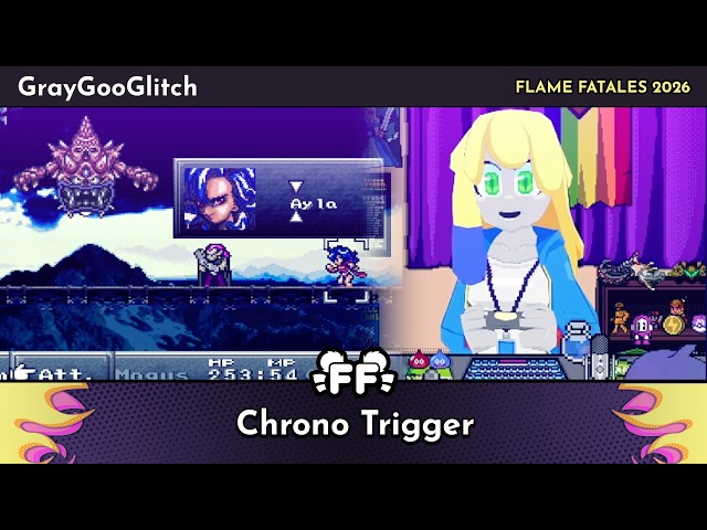 Chrono Trigger Randomizer by GrayGooGlitch in 2:08:48 - Flame Fatales 2026