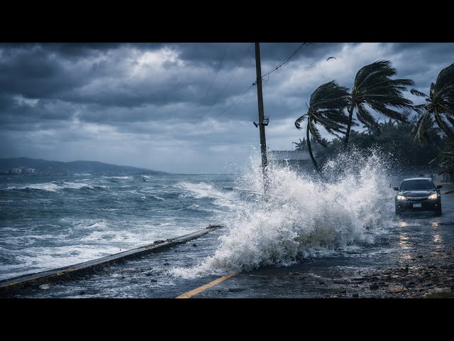 Cold Front Hits Jamaica | Rough Seas, Strong Winds & Coastal Impact