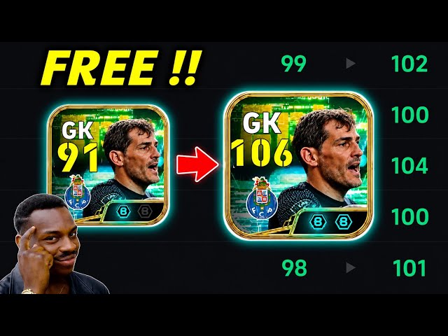 Free Epic Iker Casillas Best Training Guide 🥶 eFootball 2027 🔥
