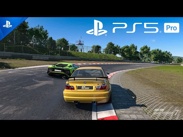 Masterpiece BMW M3 E46  Chasing Aventador SV - Gran Turismo 7 4K Gameplay