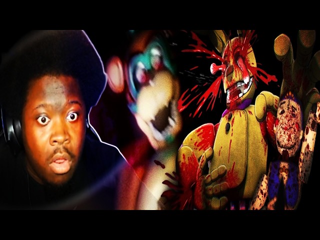 THE SCARIEST FNAF VHS TAPES | Springlock Failure - Special 2D Animation (REACTION)