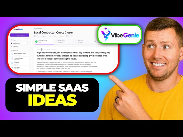 Simple SaaS Ideas Even A Beginner Can Vibe Code (And Charge $700/mo For)