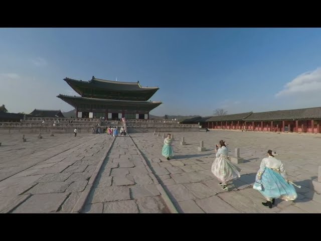[ VR 360 ] Gyeongboggoong Palace #1 |경복궁| in Seoul, Korea | 韓国ソウル景福宮#1 | 韩国首尔景福宫#1 | 서울 광화문 경복궁
