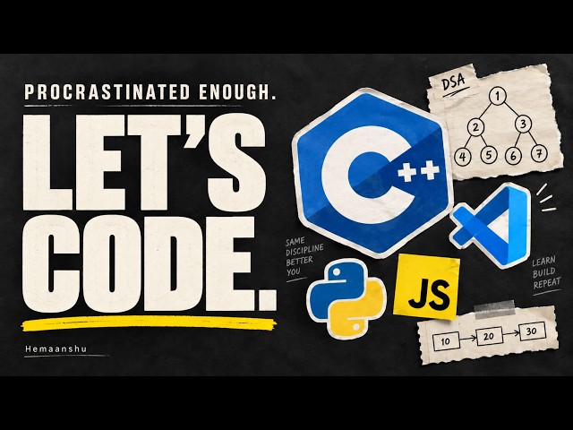 Procrastinated Enough. Let’s  Learn To Code Day 01.