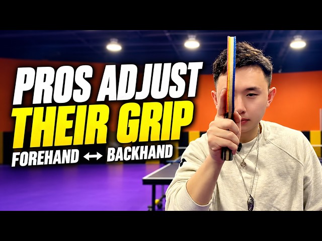 Almost Every Pro Slightly Adjusts Their Grip Between Forehand and Backhand