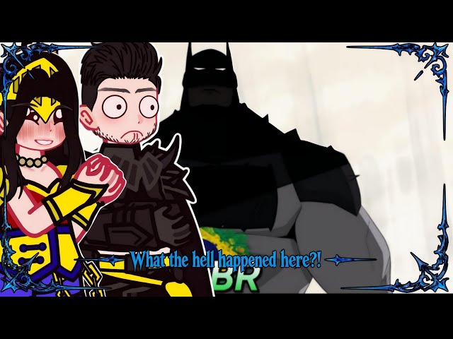 Justice League react to: Absolute Batman meets the Joker - V Files [GCAnimation] 🇺🇸🇧🇷🇷🇺🇪🇸