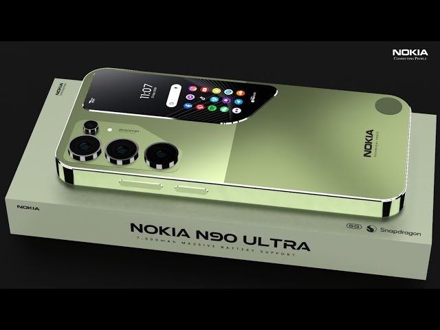 Nokia N90 Ultra ⚡ 5G, 7000mAh Battery, 200MP Camera, Snapdragon 8 Elite Gen5, IP68/Nokia N90
