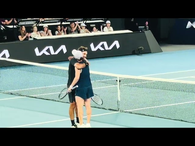 Roger Federer jumping smash #australianopen2026 #australianopen #rogerfederer #ao2026 #federer 