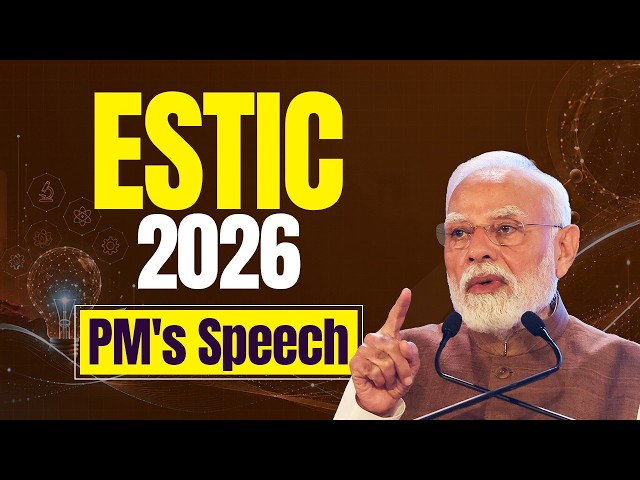 PM's speech at the inauguration of the Emerging Science, Technology and Innovation Conclave 2026