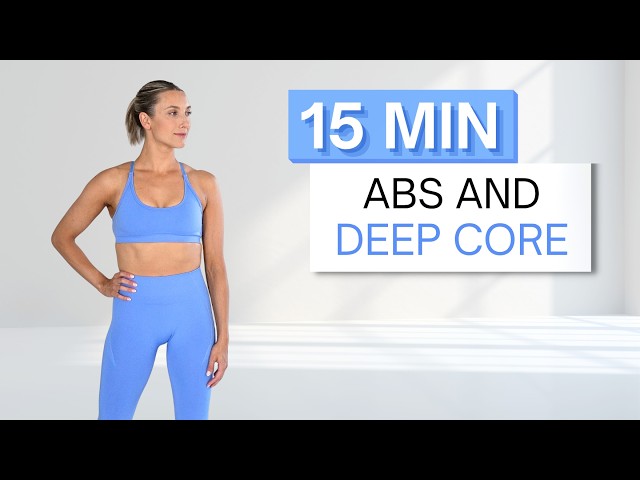 15 min ABS AND DEEP CORE WORKOUT | Slow and Controlled True Core Burn | Modifications Included