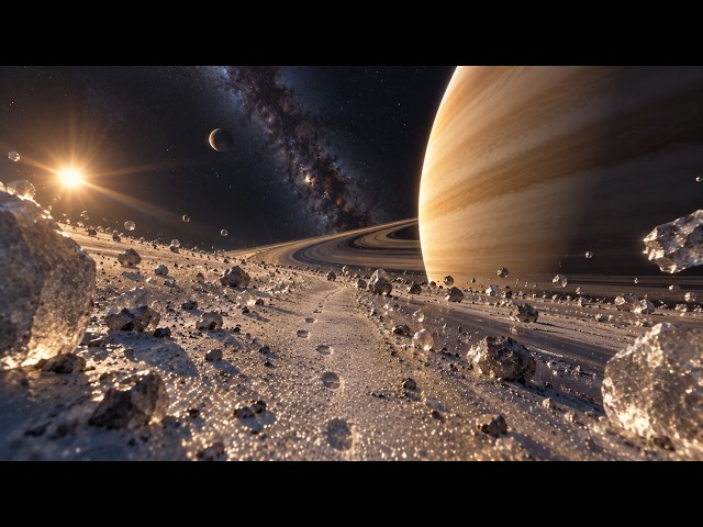 3,5 HOURS | Cosmic Space Highway 🚀✨ | Hypnotic Journey Through Deep Space | HD Ambient Loop