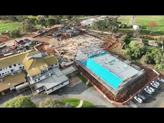 Temora Hospital Redevelopment construction progress - September 2026