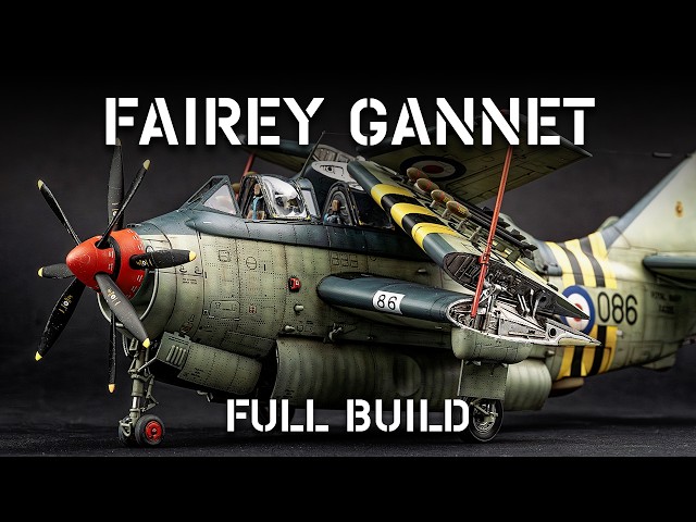 Fairey Gannet AS.1 1/48 by Airfix — Full Build from Unboxing to Final Result