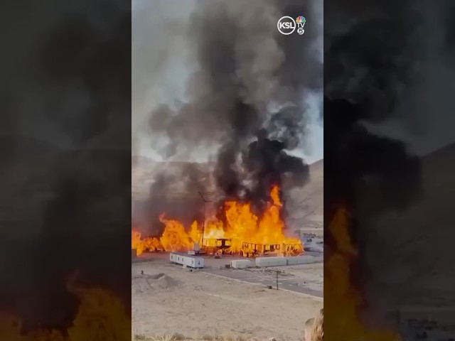 Massive fire destroys new apartments in Lehi