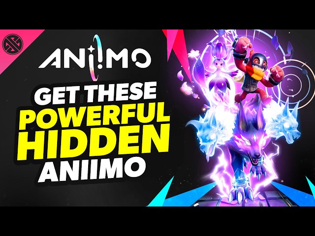 8 Powerful & SECRET Aniimo You Need To Get (Gameplay Guide)
