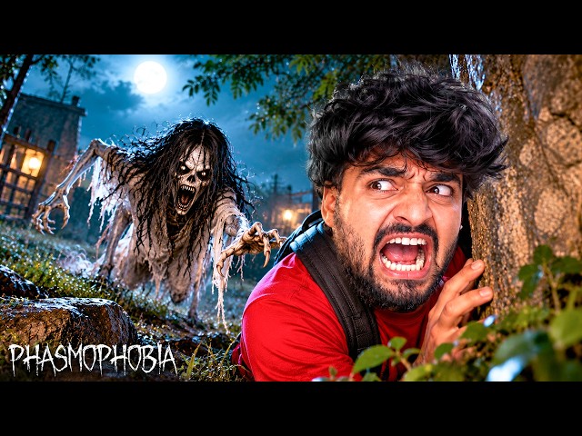I GOT HUNTED BY A GHOST AT MIDNIGHT IN PHASMOPHOBIA