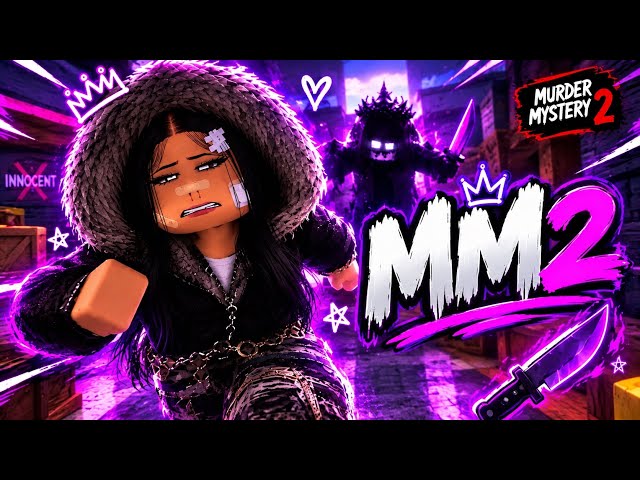 PLAYING MM2, HEADPHONE WARNING😭😭😭 (Face cam) #roblox #mm2 