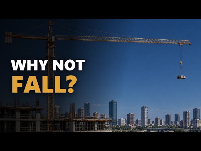 Why Tower Cranes Don’t Fall Over in the Wind