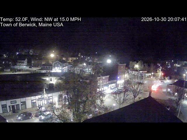 Berwick, Maine • Salmon Falls River 24/7 LIVESTREAM