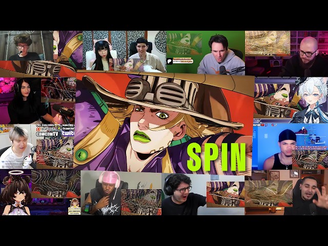 Steel Ball Run: JoJo's Bizarre Adventure Opening "SPIN" by Kroi With SFX Reaction Mashup