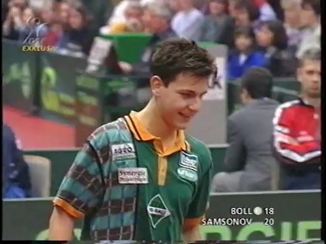 Table Tennis Bundesliga Timo Boll x Vladimir Samsonov 1999