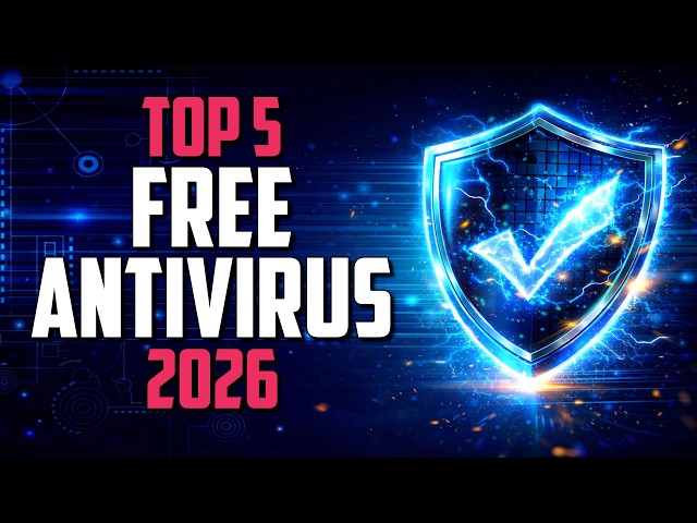 Top 5 Best FREE ANTIVIRUS Software (2026)