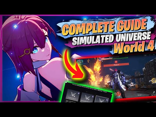 F2P Simulated Universe World 4 Guide | Tips & Tricks [ Honkai Star Rail ]