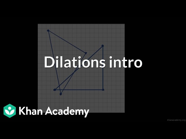 Dilations intro | Math | Khan Academy (IN accent)