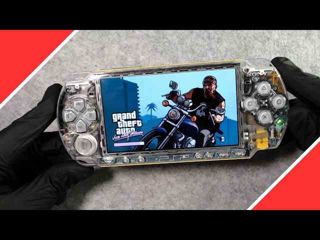PSP 2000 Full Disassembly & Shell Swap & Rebuild 🔴