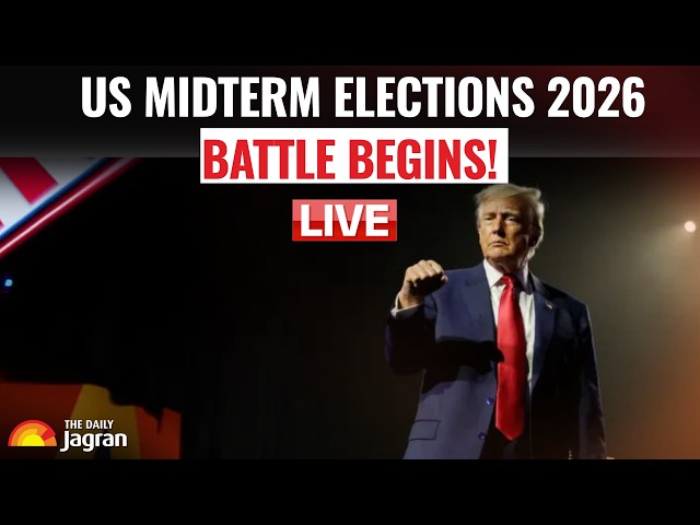 US Midterm Elections 2026 LIVE :  Trump Rallies For Michael Whatley As 2026 Midterm Battle