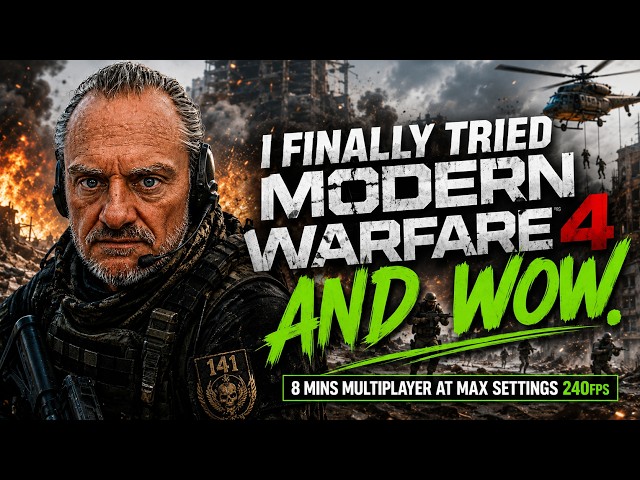 Modern Warfare 4 BETA PC RTX 5080   8 MINS Multiplayer at Max Settings 240fps
