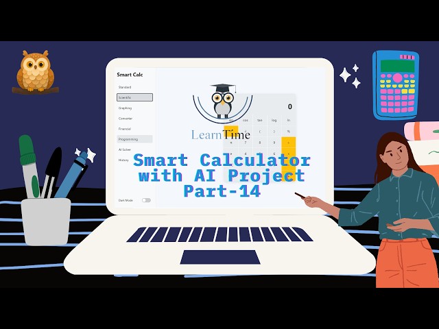 Smart Calculator with AI Project in JavaScript 🔥 | Build AI Solve Calculator UI | Part - 14