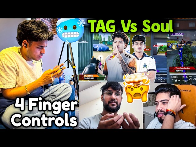 TAG vs Soul🥵 Jonathan Change Control 4 Finger😱 AKop Savage On Jonathan🥶 Nebula Farewell😲