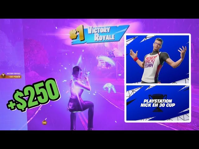 How I WON the NickEh30 PlayStation Cup Finals +$250 (4K PS5)