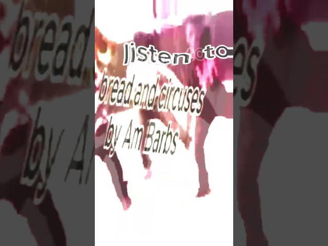 RICK ROSS SAYS "bread and circuses by Am Barbs is" #hoodirony #digitalhardcore #edm #music