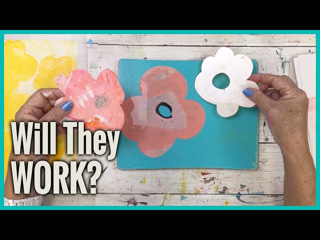 From Inspiration to Gel Plate: Testing My New Masks