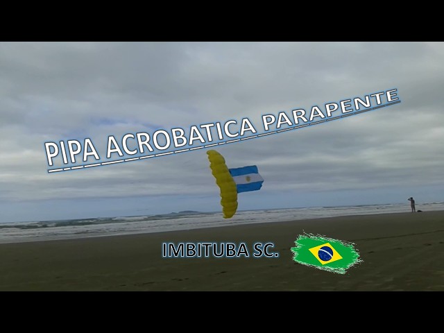 Acrobatic Kite Paragliding - Imbituba SC