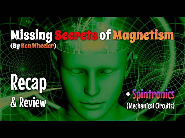 🧲The Missing Secrets of Magnetism by #KenWheeler & ⚡Mechanical Circuits [Sept. 9th, 2026]