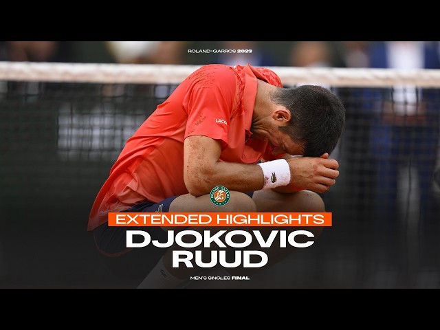 Novak makes it 23 🏆 Djokovic vs Ruud extended highlights | Roland-Garros 2023