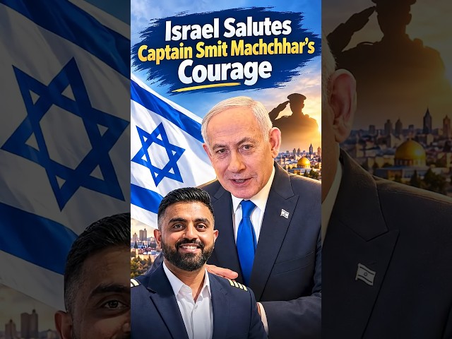 Israel Salutes Captain Smit Machchhar’s Courage