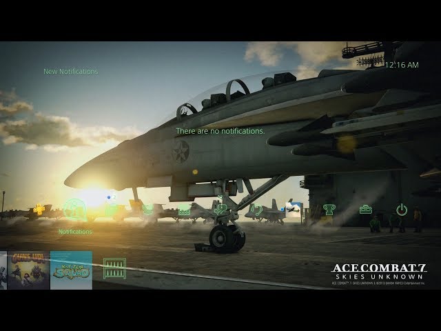 Ace Combat 7 - PS4 Dynamic Theme