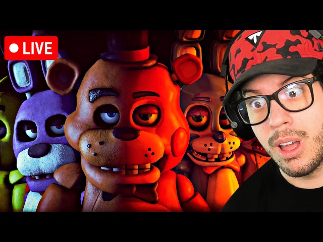 🔴 LIVE! - I'm NOT ENDING STREAM Until I Beat FNAF 3 and 4!